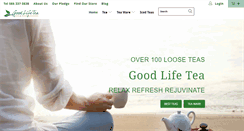 Desktop Screenshot of goodlifetea.com